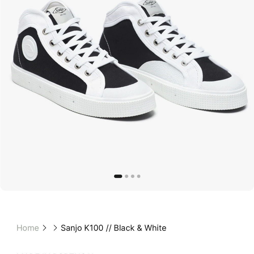 Sanjo K100 // Black & White 10.5